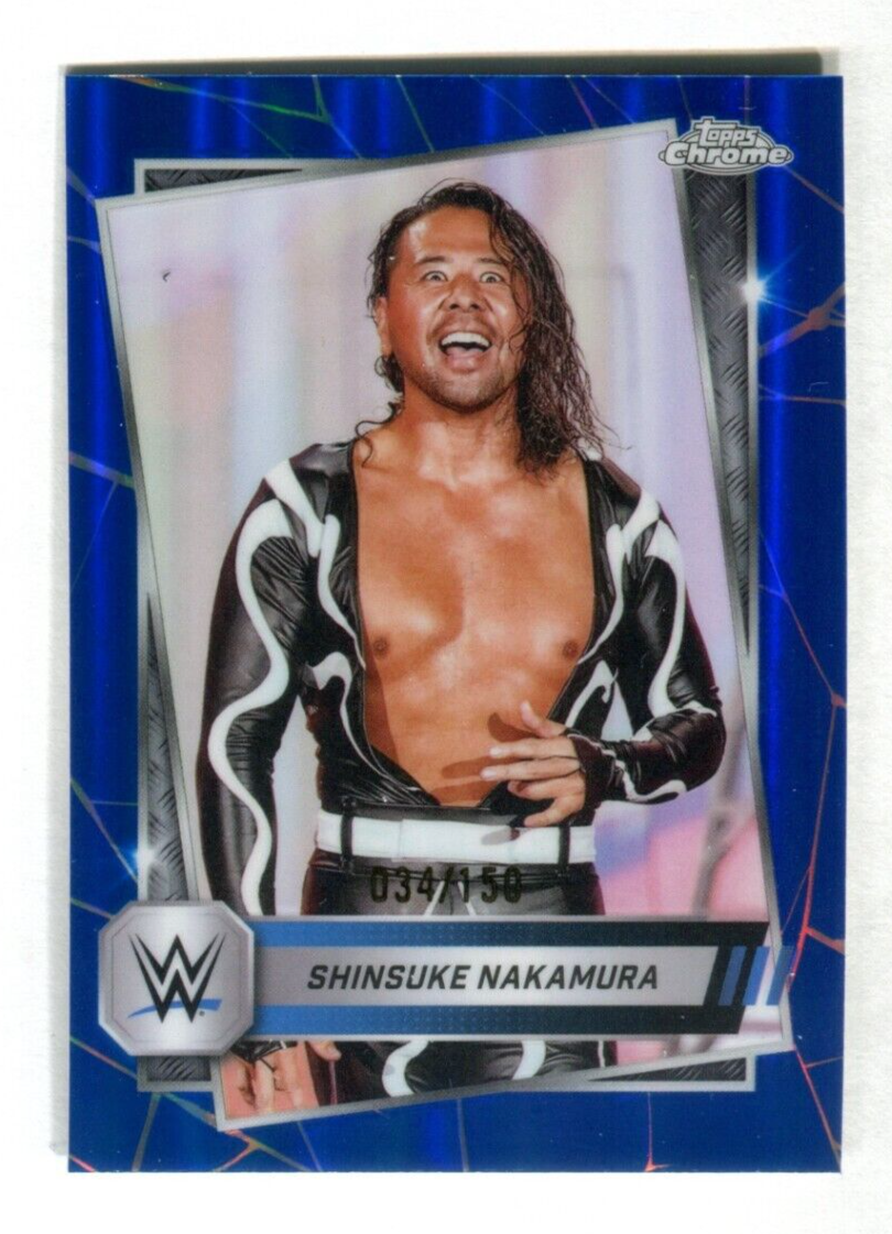 2025 Topps Chrome Checklist Read Shinsuke Nakamura Topps Wwe
