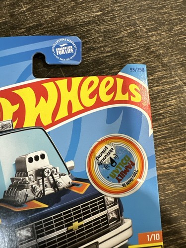 Hot Wheels Toon’s ‘83 Chevy Silverado 93/250 Hw Hot Trucks 1/10 - Picture 2 of 7