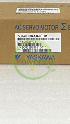 1PCS Ship within 24 hours  YASKAWA SERVO MOTOR SGMAH-08AAA6CD-OY  NEW