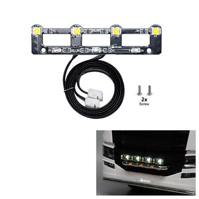 5V LED Spotlight Board Lamp Bar for TAMIYA 1:14 RC Tractor 770S 56368 56371 DIY