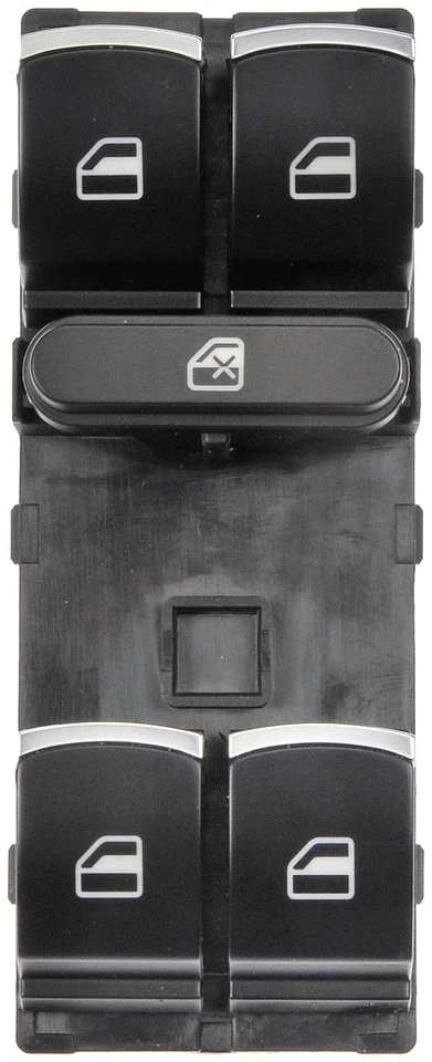 Interruptor de ventana de puerta delantera izquierda para Volkswagen Golf Dorman 2010-2014 2011 2012 Foto 3 de 4