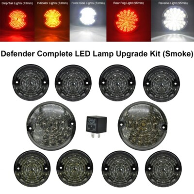 Wipac Smoke LED Fog & Reverse Light Upgrade Kit For Land Rover Defender 90/110