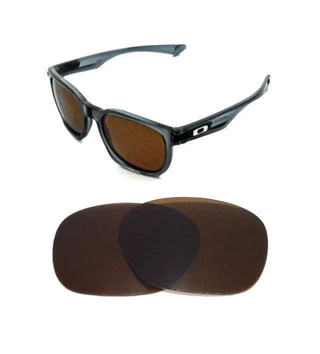 NEW POLARIZED BRONZE REPLACEMENT LENS FOR OAKLEY GARAGE ROCK