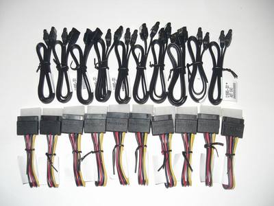 10x Intel SSD/SATA3 (6 Gb/s) Kabelset G18985-001/ E99090-001