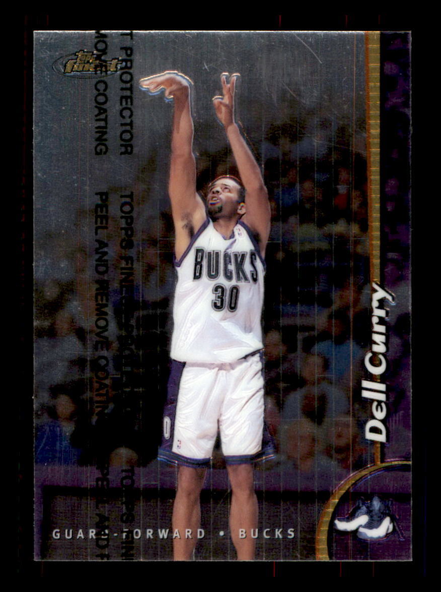 1998 Basketball Finest Dell Curry Milwaukee Bucks #129 | eBay