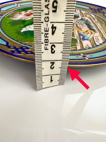 Vintage Cloisonné Blue MulticolourPlate Collection Chinese Handmade Enamel Ducks - Bild 7 von 15