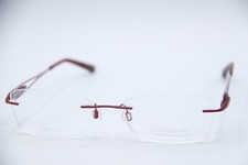 NEW CHARMANT TITANIUM PERFECTION CH10961 RO AUTHENTIC DESIGNER EYEGLASSES 52-19