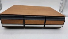 Vintage Walmart Cassette Storage Holds 36 Tapes 70 80's Music