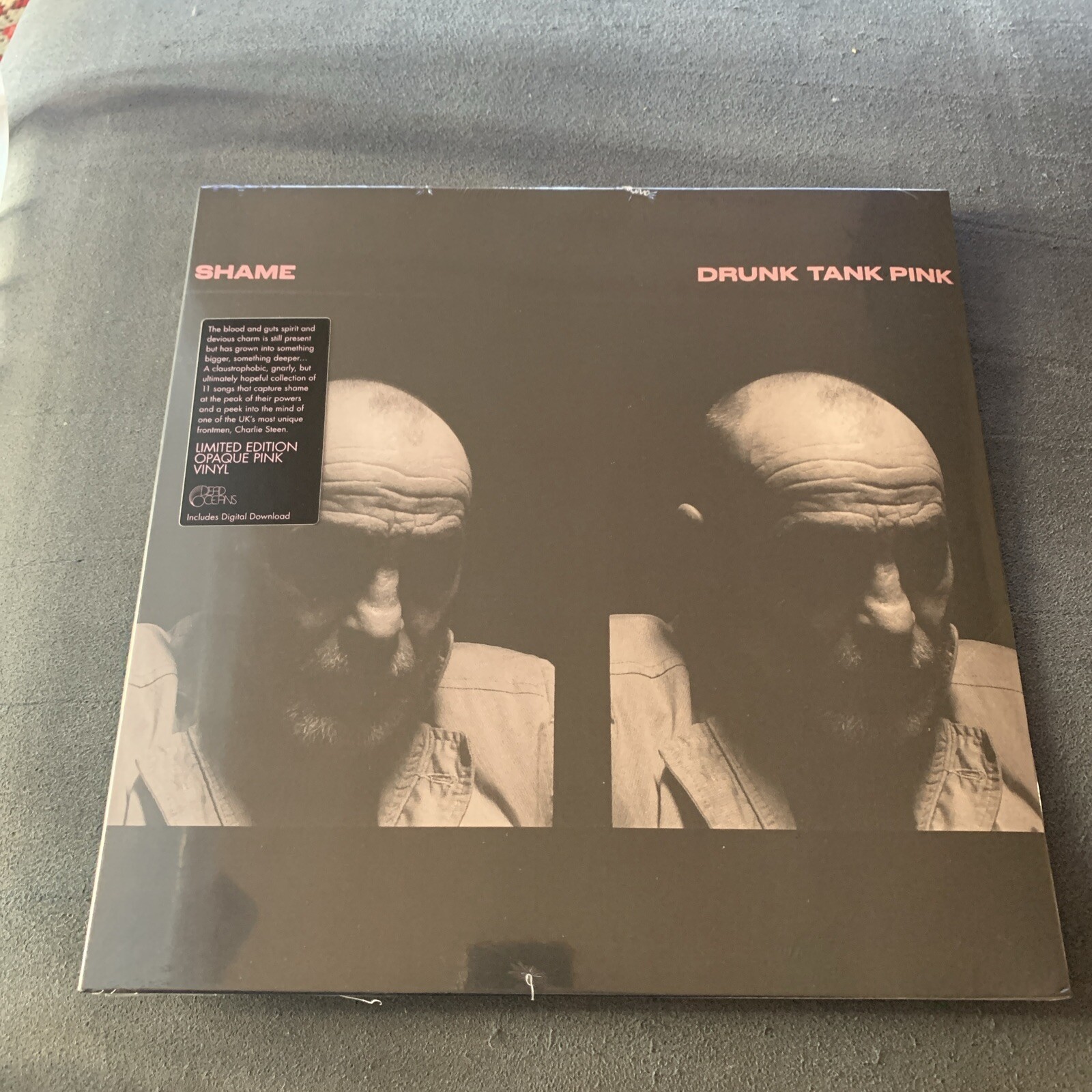Shame - Drunk Tank Pink Opaque Pink Vinyl LP Edition New And Sealed