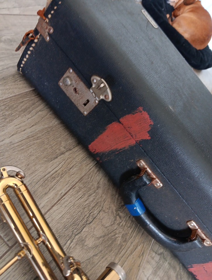 Conn 3B Herald Trumpet With Case GAMONBRASS No Mouthpiece *READ