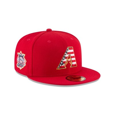July 59FIFTY Fitted Hat-Red 
