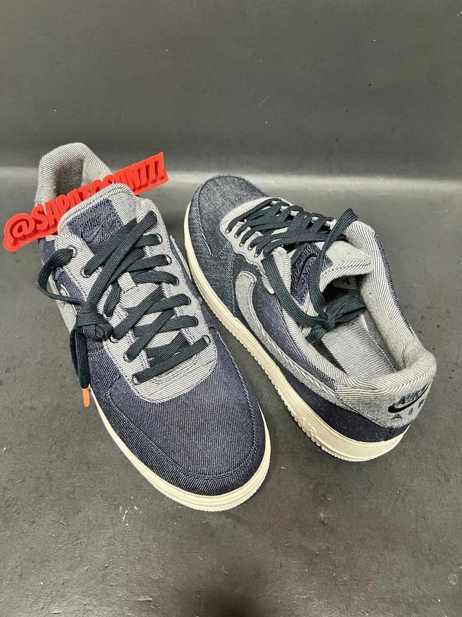 Nike 3x1 x Air Force 1 Premium Low Raw Indigo for Sale