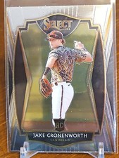 Jake Cronenworth 2021 Select Baseball Premier Level #126 (Padres) Rookie RC
