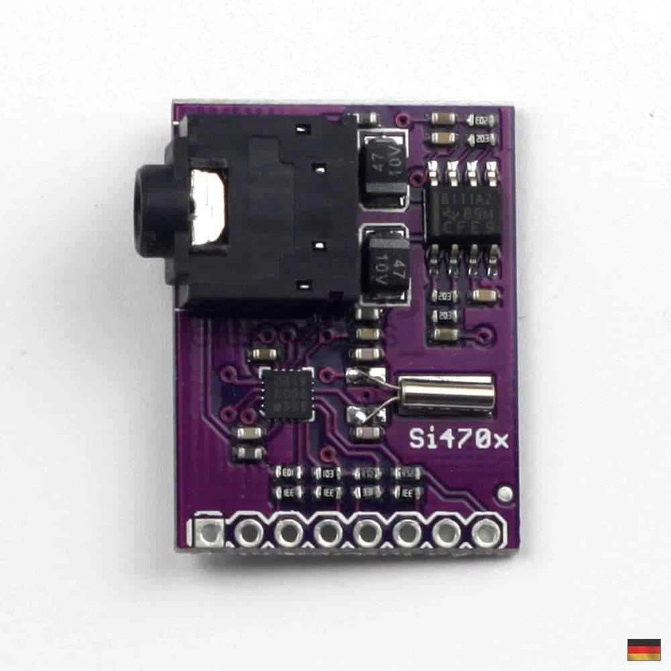 Si4703 Radio FM Tuner Breakout Evaluation RDS RBDS Board Modul Arduino Raspbe... - Bild 4 von 4