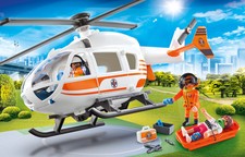 playmobil mountain rescue helicopter