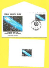 MADAGASCAR MADAGASKAR MALAGASY ***RRR *** COMETE HALLAY COMET ESPACE SPACE