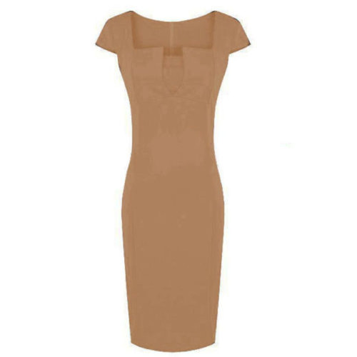 DS Women's Ladies Stylish Bodycon Business Cocktail Evening Party Dress - Picture 4 of 40