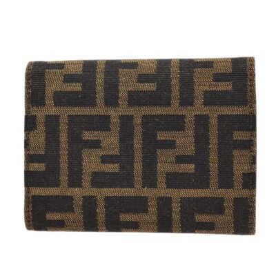 FENDI レザーキーホルダー ブラウン/ブラック 関税込【FENDI】目黒蓮着用 セレリア チャーム バッグ (FENDI