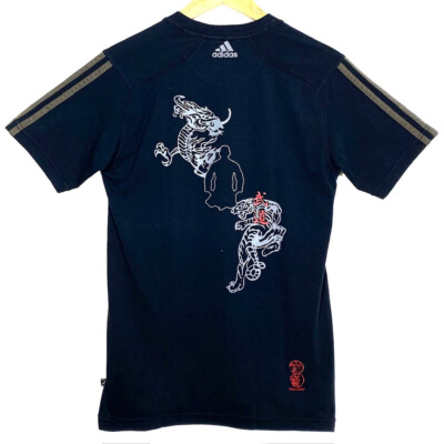 Seltenes T-Shirt Technik Climalite Budo Spirit y2k Vintage 2000 s Adidas