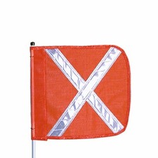 Checkers Industrial Safety Products Flagstaff FS5 Safety Flag with Reflective