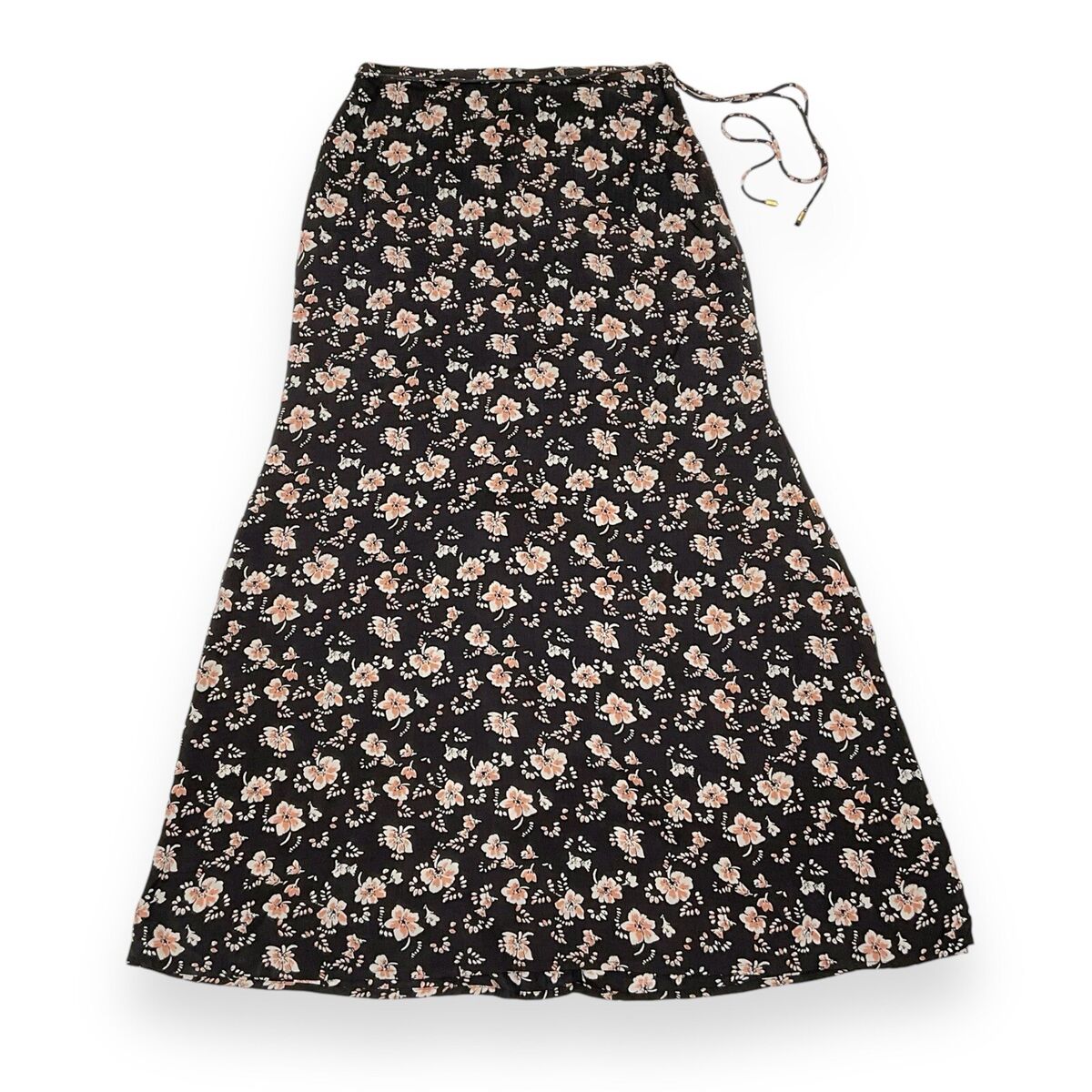 Free People Skirt Womens 6 NWOT OB1406046 Black Floral Maxi Free People Skirt Womens 6 NWOT OB1406046 Black Floral Maxi