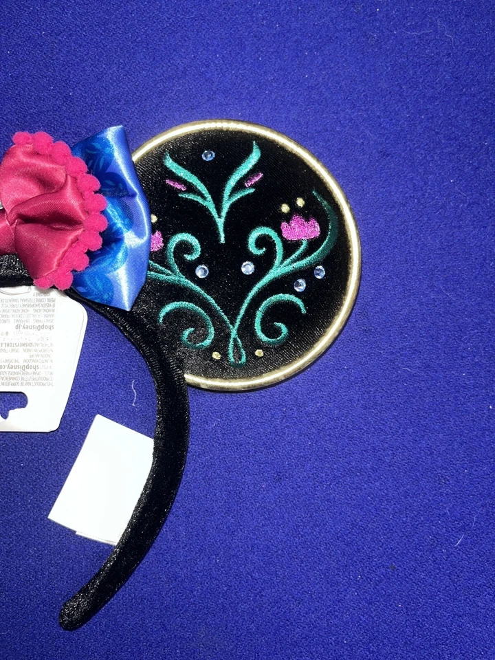 Diadema Orejas Anna Frozen Parks Disney Nueva 2024 Difícil de Encontrar Foto 4 de 4