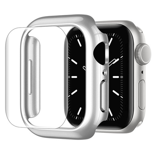 For Apple Watch Series 7 45MM Case Cover+3D Full Tempered Glass Screen Protector - Picture 18 of 74