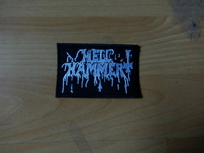 Hellhammer Patch Black Metal, Thrash Metal Mayhem 666