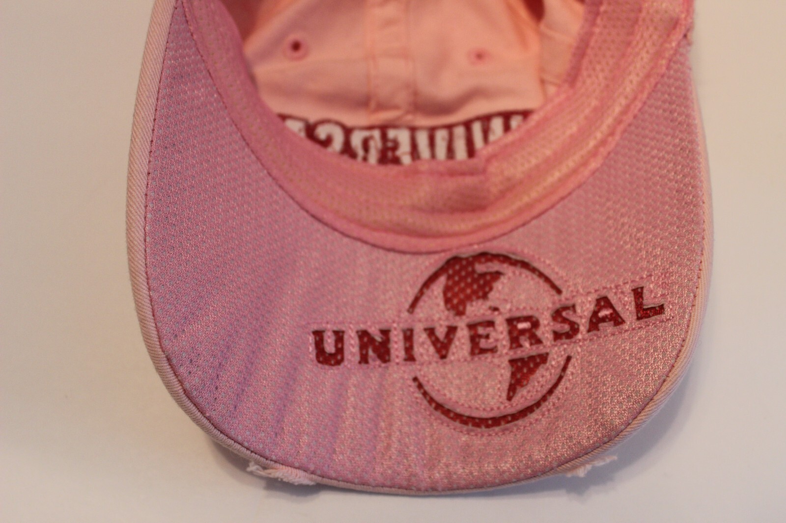 Universal Studios Pink Adjustable Strap-Back Dist… - image 13