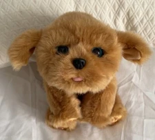 Little Live Pets Snuggles My Dream Puppy Dog Interactive Plush Tested-Works! 12"