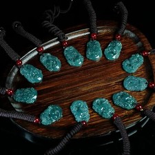 Myanmar Jadeite Chinese Zodiac Pendant Necklace Burmese Jade