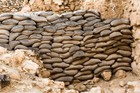 50 US Mil-spec SANDBAGS Army Marines ballistic flood wall since the Vietnam War — photo 1