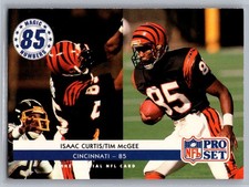 1992 Pro Set #347 Isaac Curtis / Tim McGee