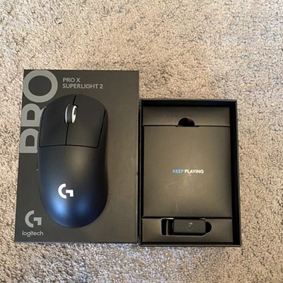 Logitech PRO X Superlight 2 Wireless Gaming Mouse Ergonomic Black