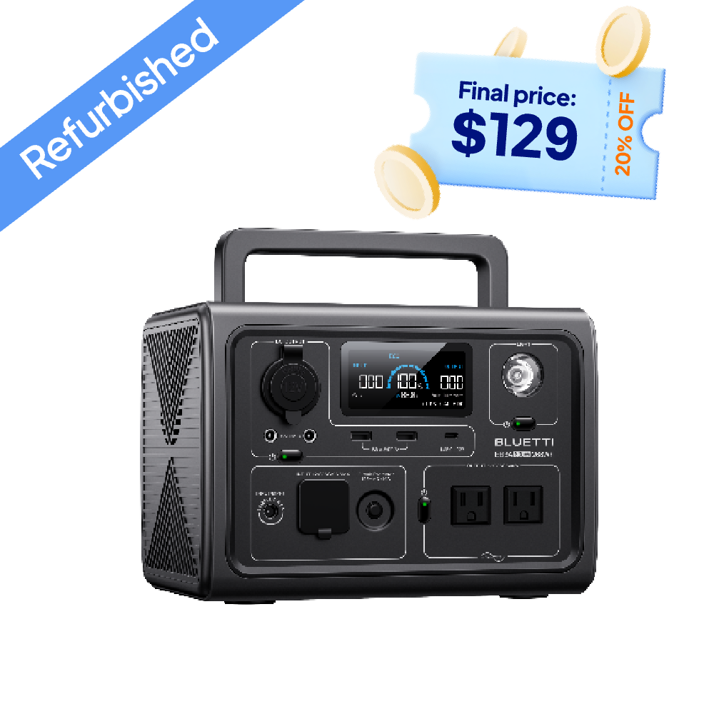 BLUETTI ポータブル電源 EB3A 268Wh/600W 新品 未開封品 BLUETTI EB3A Portable Power Station | 600W 268Wh