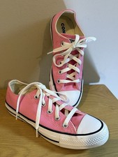 Converse All-Star Low Top Bright Pink sneakers shoes Men s 3 Women s 5