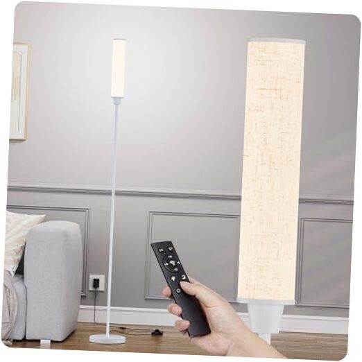 Modern LED Floor Lamp with Remote for Living Room Bedroom Office-image
