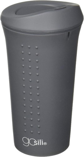 GoSili Bicchiere a tazza riutilizzabile in silicone per andare - Foto 1 di 2