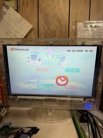 Sega Dreamcast Console With Controllers Memory Card Fully Tested And Working
