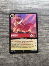 Disney Lorcana 104/204 Aladdin Heroic Outlaw Super Rare Non Foil