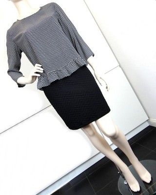 MANGO Damen Bluse Shirt Boho Tunika Trend Blogger Gr L