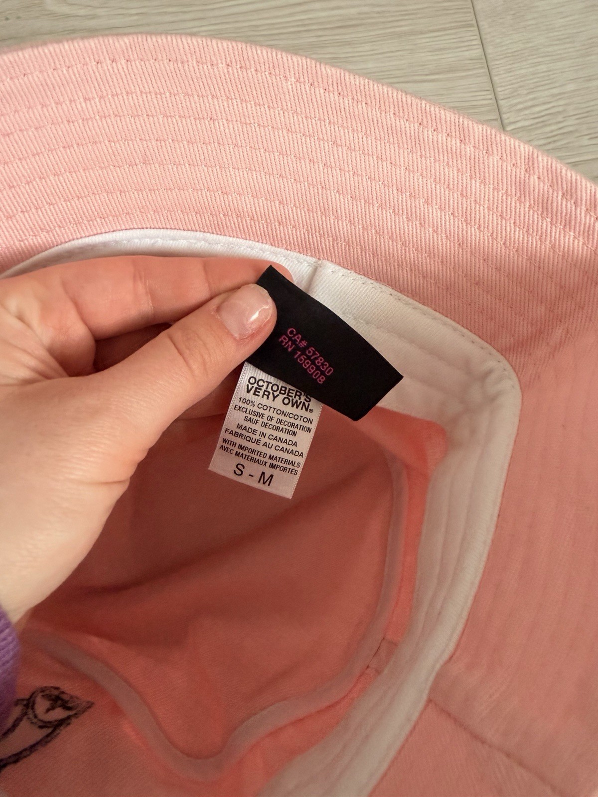 Unisex OVO x Playboy Pink Bucket Hat - Size Small - Medium - Never Worn image 3