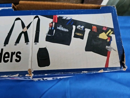 AWP Trapjaw Suspension Rig Carpenters Tool Belt Suspenders NEW - Picture 3 of 8