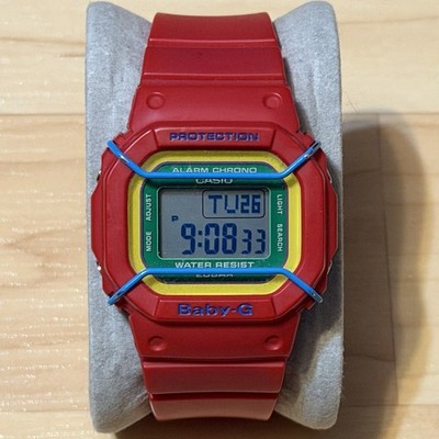 Casio G-Shock Baby-G BGD-501 Red Multicolor Square Women's Digital