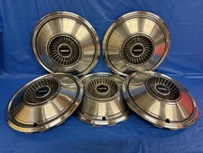 Vintage Set Of 5 197377 Dodge 15 Hubcaps Charger Dart Challenger Polara D100
