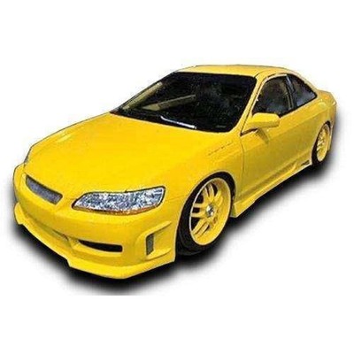 KBD 2DR BW Spec Style 1 Piece Polyurethane Front Bumper for Accord Honda 98-02 