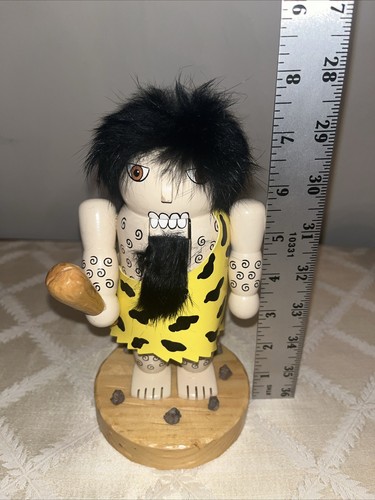 Lord und Taylor Nussknacker Höhlenmensch Weihnachten 7 Zoll - Bild 2 von 7