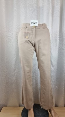 Vanilia Damen Hose Größe 38 Beige Baumwolle Elastisch Mit Etikett Art 250274