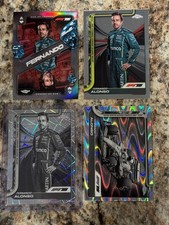Lot 2025 Topps Chrome F1 Refractor Fernando Alonso 