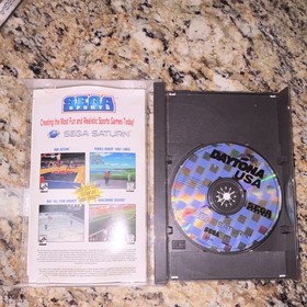 Daytona USA Sega Saturn Complete in Box, Manual Included, Multiplayer